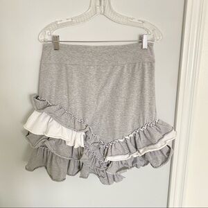 ☃️ DP Jeans Grey and White Skirt​​​​​